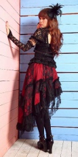 Юбка asymmetrical skirt RQ-BL 21013br / Аниме / Косплей / Лолита / - маленькая картинка