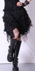Юбка short beggar skirt RQ-BL 21032bk / Аниме / Косплей / Лолита / - маленькая картинка