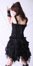Юбка short beggar skirt RQ-BL 21032bk / Аниме / Косплей / Лолита / - маленькая картинка