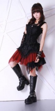 Юбка belt mini skirt RQ-BL 21034br / Аниме / Косплей / Лолита / - маленькая картинка