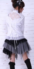 Юбка belt mini skirt RQ-BL 21034bw / Аниме / Косплей / Лолита / - маленькая картинка