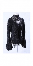 Блузка flora lace shirt RQ-BL 21037bk / Аниме / Косплей / Лолита / - маленькая картинка
