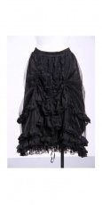 Юбка maxi ruffles skirt RQ-BL 21040bk / Аниме / Косплей / Лолита / - маленькая картинка