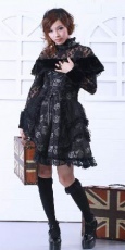 Платье black roses dress RQ-BL 21051bg / Аниме / Косплей / Лолита / - маленькая картинка