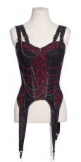  =zipper up corset with shoulderer strap= /  /  /  - 