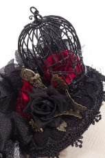Шляпка Headress Black RQ-BL SP038bk - маленькая картинка