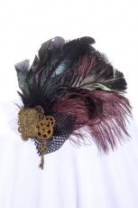 Шляпка Headress Black RQ-BL SP042bk - маленькая картинка