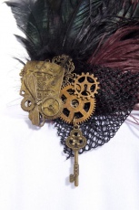 Шляпка Headress Black RQ-BL SP042bk - маленькая картинка