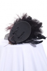 Шляпка Headress Black RQ-BL SP042bk - маленькая картинка