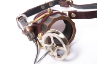 Монокль Steampunk Goggles Brown RQ-BL SP102bw - маленькая картинка