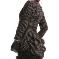 Блузка Strip shirt Coffee RQ-BL SP106cf - маленькая картинка