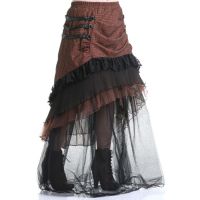  Long skirt Coffee RQ-BL SP120cf -  