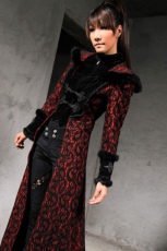  Gothic Coat Red/Black RQ-BL 21230rd -  