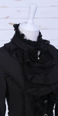 Рубашка Gothic Shirt Black RQ-BL 21033bk - маленькая картинка