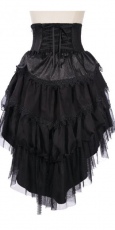 Юбка Gothic Half Long Skirt Black RQ-BL 21157bk - маленькая картинка