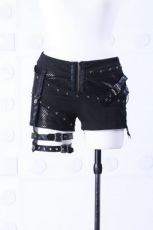  Punk Shorts Black - 