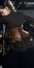  Steampunk Long Skirt Black RQ-BL SP120bk -  