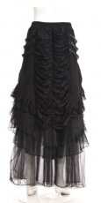  Steampunk Long Skirt Black RQ-BL SP120bk -  