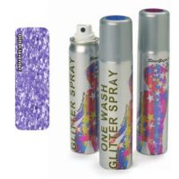  -   STARGAZER ONE WASH GLITTER SPRAY STARGAZER - Glitter Lavender - 