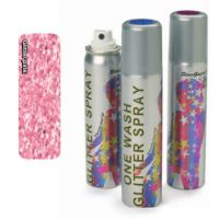  -   STARGAZER ONE WASH GLITTER SPRAY STARGAZER - Glitter Pink - 