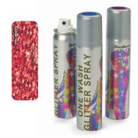 -   STARGAZER ONE WASH GLITTER SPRAY STARGAZER - Glitter Red - 