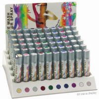 Смывающийся спрей-блеск для волос STARGAZER ONE WASH GLITTER SPRAY STARGAZER - Glitter Silver Stargazer sgs116/Gliter Silver - маленькая картинка