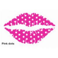       STARGAZER SEXY POUT TEMPORARY LIP TATTOO STARGAZER - Pink dots - 