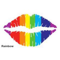       STARGAZER SEXY POUT TEMPORARY LIP TATTOO STARGAZER - Rainbow - 