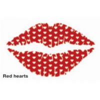      STARGAZER SEXY POUT TEMPORARY LIP TATTOO STARGAZER - Red hearts - 