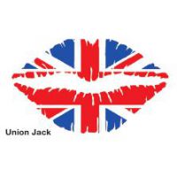       STARGAZER SEXY POUT TEMPORARY LIP TATTOO STARGAZER - Union Jack - 