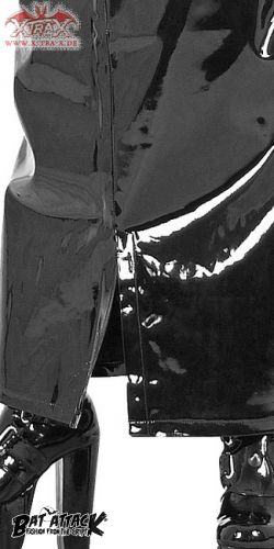  Vinyl Skirt Midnight GothicStyle  3