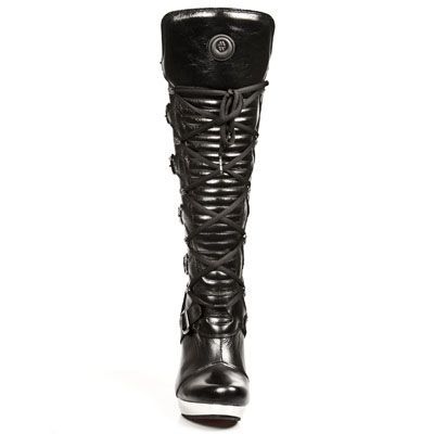  NOMADA NEGRO, PLATAFORMA ACERO TACON AGUJA GothicStyle M.5272-S10  4