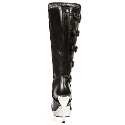  NOMADA NEGRO, PLATAFORMA ACERO TACON AGUJA GothicStyle M.5272-S10  6