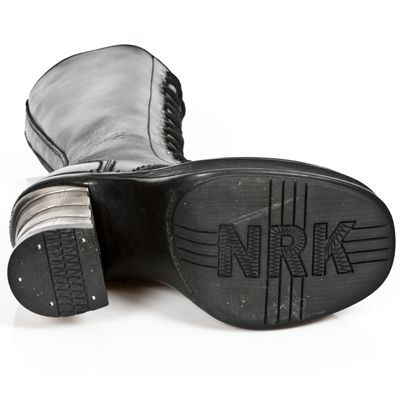  ITALI NEGRO, PLATAFORMA NRK BANDAS ACERO-NEGRO GothicStyle M.8357-S1  7