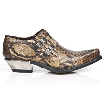  SNAKE CUERO, WEST NEGRO ACERO GothicStyle M.7934-S5  2
