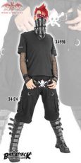 Брюки-шорты =Bat Attack Bondage Pants Unleashed Demon= GothicStyle 34124 - маленькая картинка