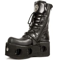 Сапоги ITALI Y NOMADA NEGRO, NEPTUNO GothicStyle M.373-S2 - маленькая картинка