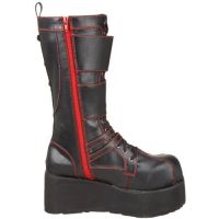 сапоги TRASHVILLE-510 GothicStyle TRA510/B/PU - маленькая картинка