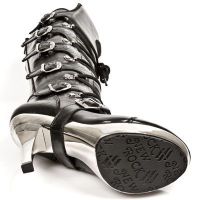 Сапоги NOMADA NEGRO, PLATAFORMA ACERO TACON AGUJA GothicStyle M.5272-S10 - маленькая картинка
