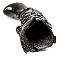 Сапоги NOMADA NEGRO, PLATAFORMA ACERO TACON AGUJA GothicStyle M.5272-S10 - маленькая картинка