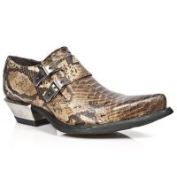 Туфли SNAKE CUERO, WEST NEGRO ACERO GothicStyle M.7934-S5 - маленькая картинка