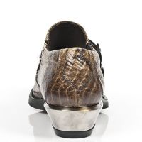Туфли SNAKE CUERO, WEST NEGRO ACERO GothicStyle M.7934-S5 - маленькая картинка