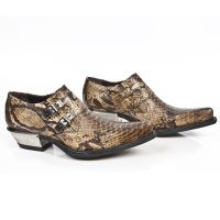 Туфли SNAKE CUERO, WEST NEGRO ACERO GothicStyle M.7934-S5 - маленькая картинка