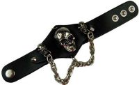 Браслет Bracelet Black 3 Skull Cleopatra 86399 - маленькая картинка