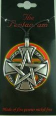 Кулон Pendant Pewter Pentagram Knot On Cross Symbol Cleopatra 91221 - маленькая картинка