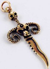 Кулон Pendant Bronze Sword Ram Skull Cleopatra 58434 - маленькая картинка