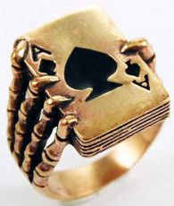 Кольцо Ring Bronze Aces Hand Cleopatra 58447 - маленькая картинка