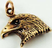 Кулон Pendant Bronze Eagle Head Cleopatra 58487 - маленькая картинка