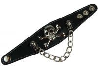  Bracelet Black Skull - 