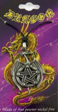  Pendant Pewter Dragon - 